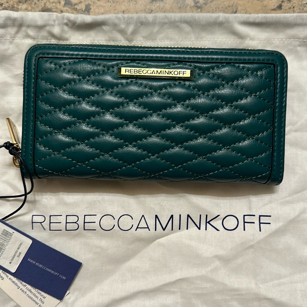 NWT Rebecca Minkoff Ava zip wallet
